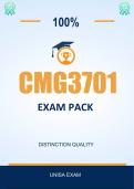 CMG3701 EXAM PACK 2026 - DISTINCTION