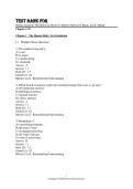 Test Bank for Human Anatomy&comma; 9th Edition &ndash; Elaine N&period; Marieb&comma; Patricia M&period; Brady & Jon B&period; Mallatt &lpar;Chapters 1&ndash;25&rpar;