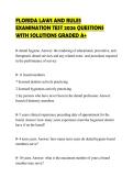 FLORIDA&lowbar;LAWS&lowbar;AND&lowbar;RULES&lowbar;EXAMINATION&lowbar;TEST&lowbar;2026&lowbar;QUESTIONS&lowbar;WITH&lowbar;SOLUTIONS&period;