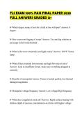 FLS EXAM 100&percnt; PASS FINAL PAPER 2026 FULL ANSWERS GRADED A&plus;