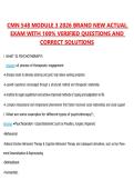 CMN 548 MODULE 3 COMPLETE QUESTIONS AND 100&percnt; VERIFIED ANSWERS LATEST VERSION &lpar;PASS GUARANTEE&rpar;