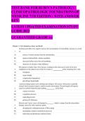 TEST BANK FOR RUBIN&rsquo;S PATHOLOGY CLINICOPATHOLOGIC FOUNDATIONS OF MEDICINE 7TH EDITION &lpar; WITH ANSWER KEY&rpar; WITH ALL CHAPTERS 100&percnt; COMPLETE