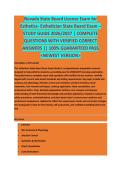 Nevada State Board License Exam for Esthetics - ESTHETICIAN EXAM STUDY GUIDE ACCURATE QUESTIONS AND CORRECT DETAILED ANSWERS WITH RATIONALES &vert;&vert; 100&percnt; GUARANTEED PASS <BRAND NEW VERSION>