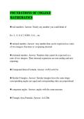 Foundations of College Mathematics 2