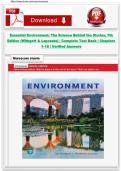 Essential Environment&colon; The Science Behind the Stories&comma; 7th Edition &lpar;Withgott & Laposata&rpar; &vert; Complete Test Bank &vert; Chapters 1&ndash;18 &vert; Verified Answers