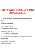 GEO793 FINAL EXAM Questions with Correct Answers Pass the Exam&comma; 100&percnt; Verified &lpar;2026 &sol; 2027&rpar; Graded A&plus;
