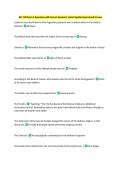REL 100 Exam 3 Questions with Correct Answers&vert; Latest Update