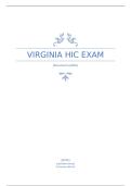 Virginia HIC Exam