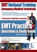 EMT National Training Paramedic Practice Questions & Study Guide &vert; 0VER 600 questions with accurate answers and Explanations