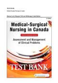 Medical-Surgical Nursing in Canada 4th Edition Test Bank &ndash; Complete Chapter-by-Chapter Questions & Solutions PDF