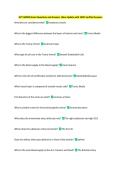 RVT ARDMS Exam Questions and Answers &vert;New Update