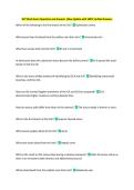 RVT Mock Exam Questions and Answers &vert;New Update