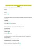 ARDMS RVT practice exam 1 Questions and Answers &vert;New Update