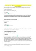 ARDMS RVT URR Mock Registry Exam B19 Exam Questions and Answers &vert;New Update