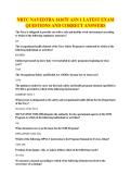 NRTC NAVEDTRA 14167F ASN 1 LATEST EXAM QUESTIONS AND CORRECT ANSWERS