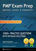 PMP Exam Prep&colon; 1&comma;000&plus; Questions&comma; Answers&comma; & Explanations &vert; Easy to comprehend  and Guarantees ACING