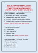 NURS 136 EXAM 2 GALEN NEWEST ACTUAL  VERIFIED EXAM COMPLETE QUESTIONS AND  CORRECT DETAILED ANSWERS &lpar;VERIFIED  ANSWERS&rpar; &vert;ALREADY GRADED A&plus;&vert;&vert;BRAND NEW&excl;&excl; 