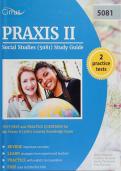 Praxis II Social Studies &lpar;5081&rpar; Study Guide&colon; Test Prep and Practice Questions Completed wit Accurate Answers