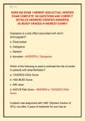 NURS 502 EXAM 1 NEWEST 2026 ACTUAL VERIFIED  EXAM COMPLETE 100 QUESTIONS AND CORRECT  DETAILED ANSWERS &lpar;VERIFIED ANSWERS&rpar;  &vert;ALREADY GRADED A&plus;&vert;NEWEST EXAM&excl;&excl;&excl;