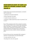 HCQM BUNDLED EXAMS TEST BANK 2026 COMPLETE ANSWERS ALREADY PASSED GRADED A&plus;