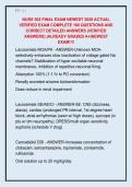NURS 502 FINAL EXAM NEWEST 2026 ACTUAL  VERIFIED EXAM COMPLETE 100 QUESTIONS AND  CORRECT DETAILED ANSWERS &lpar;VERIFIED  ANSWERS&rpar; &vert;ALREADY GRADED A&plus;&vert;NEWEST  EXAM&excl;&excl;&excl;&excl; 