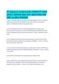 ATI Capstone Fundamentals COMPLETE EXAM LATEST VERSION 2026-2027 QUESTIONS AND 100- Verified ANSWERS&period;pdf