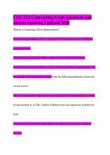 CLC-222 Contracting Exam questions and correct answers&vert; Updated 2026