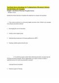 Test Bank Davis Advantage for Fundamentals of Nursing 2 Volume Set 4th Edition All Chapters