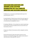 CANS EXAM NEW QUESTIONS AND ANSWERS LATEST SOLUTION EXAMINATION TEST 2026 COMPLETE QUESTIONS AND SOLUTIONS GRADED A&plus;