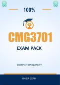CMG3701 Exam Pack 2026  - Distinction Guaranteed  &lowbar; UNISA
