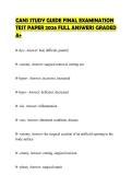 CANS STUDY GUIDE FINAL EXAMINATION TEST PAPER 2026 FULL ANSWERS GRADED A&plus;