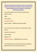 APEA PATHOPHYSIOLOGY EXAM LATEST 2026 ACTUAL EXAM WITH  COMPLETE QUESTIONS AND CORRECT DETAILED ANSWERS &lpar;100&percnt;  VERIFIED ANSWERS&rpar; &vert;ALREADY GRADED A&plus;&vert; &vert;&vert;PROFESSOR  VERIFIED&vert;&vert; &vert;&vert;BRANDNEW&excl;&excl;&excl;&vert;&vert; 