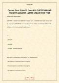 Cannon Trust School 1 Exam ALL QUESTIONS AND CORRECT ANSWERS LATEST UPDATE THIS YEAR&period;pdf