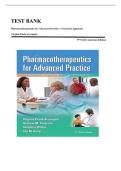 TEST BANK&lowbar;&lowbar;Pharmacotherapeutics for Advanced Practice&colon; A Practical Approach 5th&comma; North American Edition by Virginia Poole Arcangelo &comma; ISBN&colon; 9781975160593 &vert;All Chapters Included & Verified&vert; Guide A&plus;