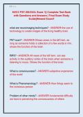NVCC PSY 200-E43L Exam 1&vert;&vert; Complete Test Bank  with Questions and Answers &vert; Final Exam Study  Guide&vert;&vert;Newest Exam&excl;&excl;