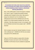 VITA ADVANCED TEST EXAM LATEST 2026 ACTUAL EXAM WITH  COMPLETE QUESTIONS AND CORRECT DETAILED ANSWERS &lpar;100&percnt;  VERIFIED ANSWERS&rpar; &vert;ALREADY GRADED A&plus;&vert; &vert;&vert;PROFESSOR  VERIFIED&vert;&vert; &vert;&vert;BRANDNEW&excl;&excl;&excl;&vert;&vert;