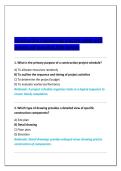   Construction Engineering practice exam with  instant pdf downlod 2026 Edition