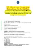 NSG 5140 Advanced Pathophysiology Midterm Exam Q&A Bank &ndash; Comprehensive Verified Practice Questions