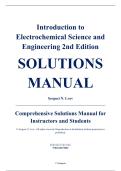Complete Solutions Manual - Introduction to Electrochemical Science and Engineering&comma; 2nd Edition &ndash; Serguei N&period; Lvov &ndash; ISBN 9781032073002 &lpar;All Chapters 1&ndash;10&rpar;