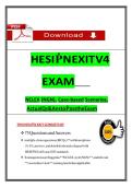 Hesi pn exit v4 exam nclex &lbrack;ngn&rsqb; case based scenarios actual Qs & ans to pass the exam