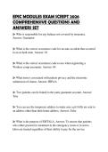 EPIC MODULES EXAM SCRIPT 2026 COMPREHENSIVE QUESTIONS AND ANSWERS SET