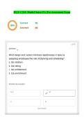 WGU C215&colon; Multi-Choice&vert; PA &vert;Pre-Assessment Exam &vert;Accurate&vert;Verified 2026