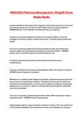 NSG3022 Pharmacotherapeutics Chap25 Exam Study Guide 