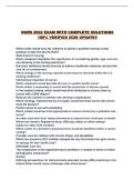 NURS 2602 EXAM WITH COMPLETE SOLUTIONS 100&percnt; VERIFIED 2026 UPDATE&excl;&excl;