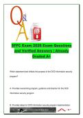 SFPC Exam 2026 &vert; 100&plus; Verified Questions & Answers &vert; Classification&comma; Security Incidents&comma; Access Requirements&comma; DODM 5200&period;01