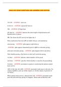  HOAG ECG EXAM QUESTIONS AND ANSWERS 2026 EDITION