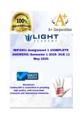 MIP2601 Assignment 1 &lpar;COMPLETE ANSWERS&rpar; Semester 1 2026- DUE 13 May 2026&semi; &semi; 100&percnt; trusted &comma;comprehensive and complete reliable solution with clear explanation