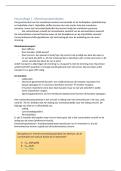 Complete samenvatting neurofysiologie inclusief oefenvragen en college aantekeningen