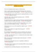 FBLA MANAGEMENT INFORMATION SYSTEMS EXAM QUESTIONS AND ANSWERS 2026 EDITION