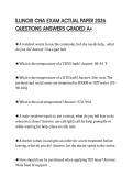 ILLINOIS CLASS D WATER LICENSE CERTIFICATION EXAM 2024 FULL QUESTION SET ONE HUNDRED PERCENT VERIFIED